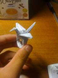 千纸鹤的折法 图解千纸鹤的折纸过程