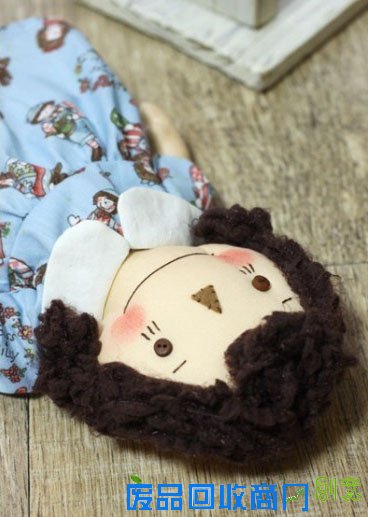 超可爱手工布娃娃制作全过程