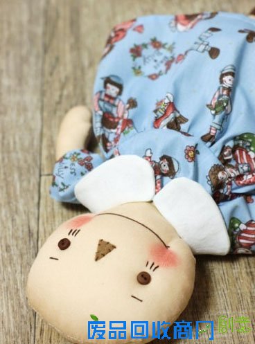 超可爱手工布娃娃制作全过程