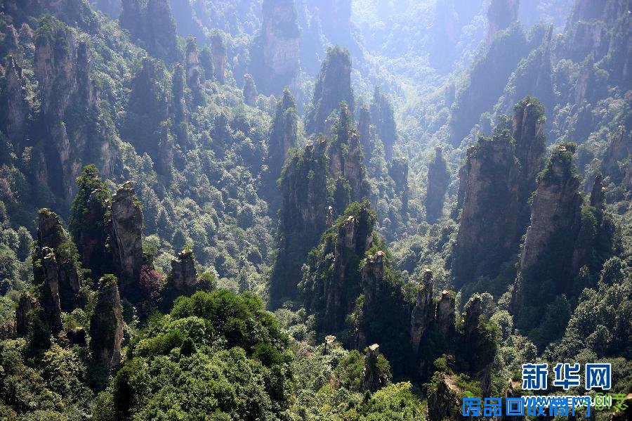 #（美丽中国）（1）航拍世界自然遗产——武陵源风景名胜区