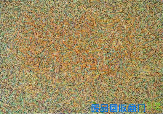 《外星》 200x140cm 布面油画 2013年