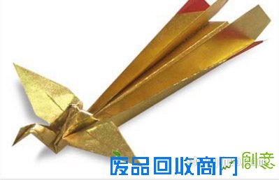 凤凰的折法图解 手工折纸凤凰的方法教程