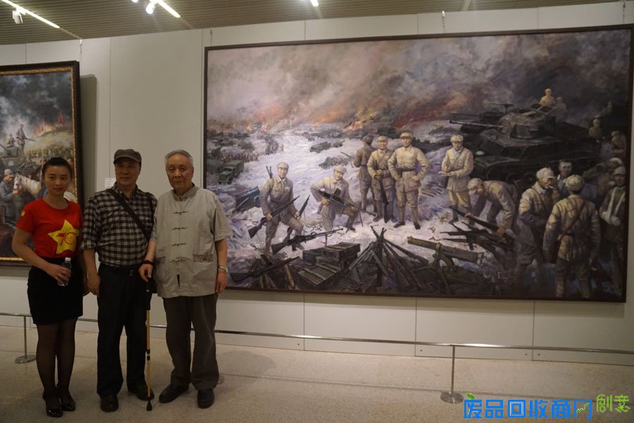 “铁的新四军·红色记忆 经典美术作品展”在京展出