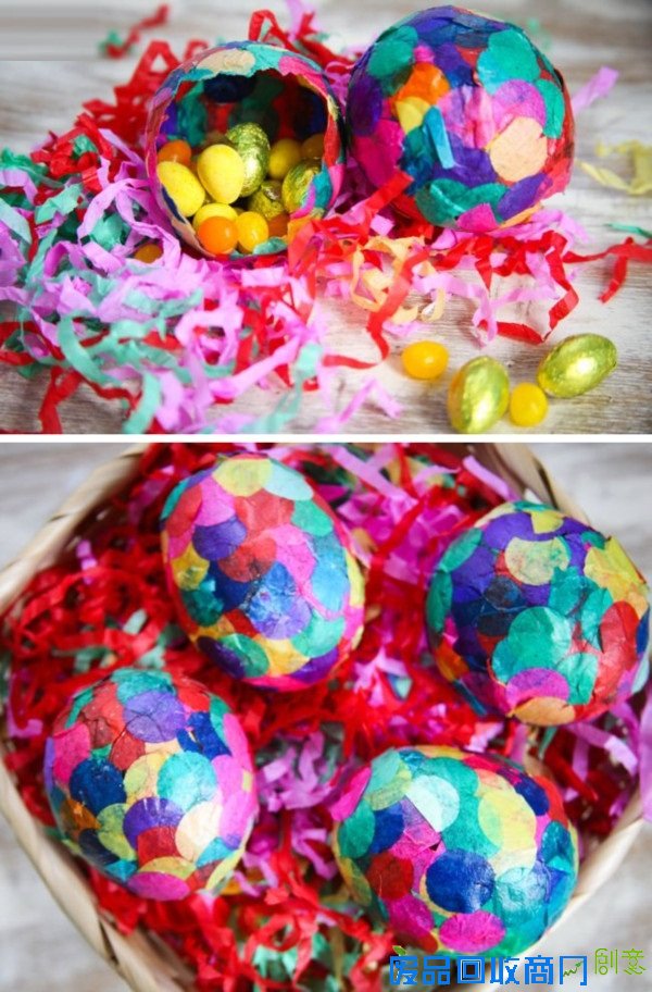 复活节彩蛋甜蜜糖果包装图制作步骤