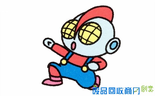 奥特曼咸蛋超人的简笔画教程