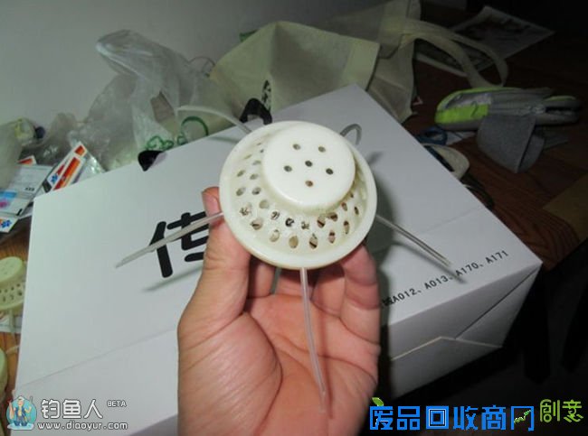 图解海竿钓鲢鳙利器水怪花篮制作方法