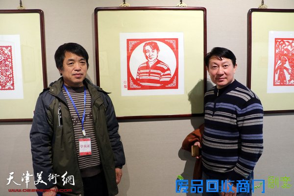 天津美院剪纸艺术结业展