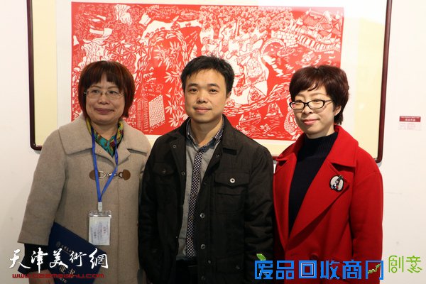 天津美院剪纸艺术结业展