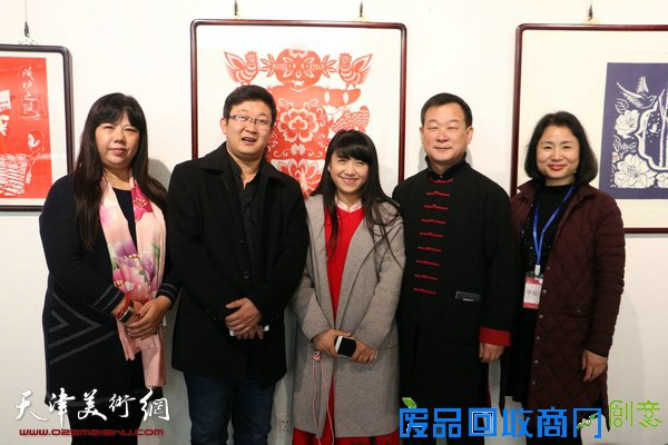 天津美院剪纸艺术结业展