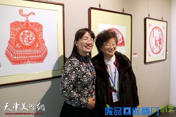 天津美院剪纸艺术结业展
