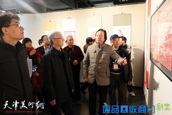 天津美院剪纸艺术结业展