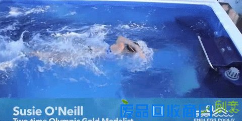  Endless Pools迷你泳池 可控制水流速度让你尽情畅泳