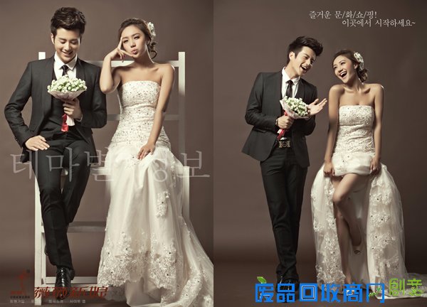 90后韩式婚纱摄影