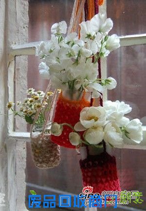 六款花艺家居饰品DIY 绿色植物的华丽转身