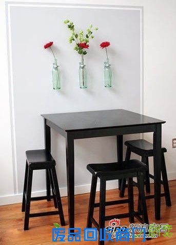 六款花艺家居饰品DIY 绿色植物的华丽转身