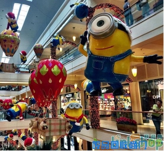 创意之惊喜：国外商场的圣诞美陈节日氛围浓郁