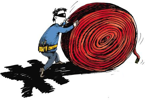 员工盗窃厂区电缆价值数万被抓