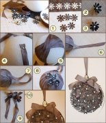 教你自己动手做花球的图解教程