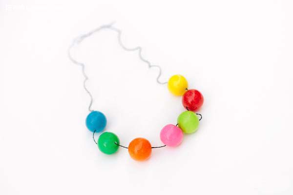 diy串珠制作完成