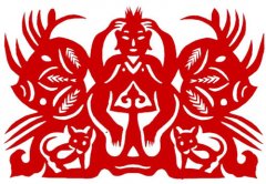 民间娃娃剪纸图案欣赏【8图】