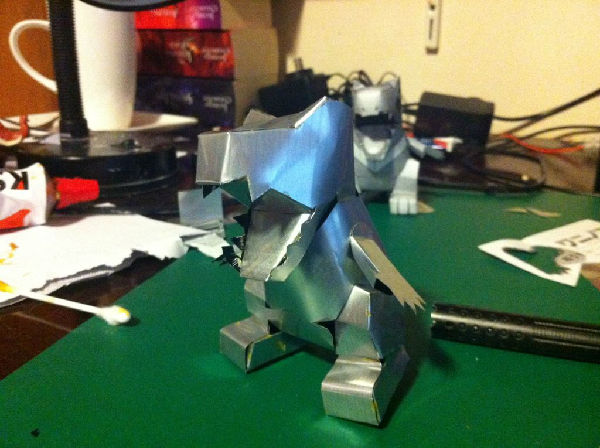 饮料罐工艺品效果图