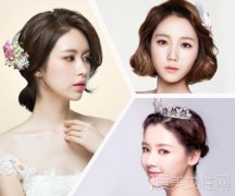 唯美韩式新娘发型打造冬季浪漫婚礼