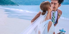 海边旅游拍婚纱照怎么选婚纱 浪漫又唯美
