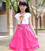 【图】观赏儿童公主裙夏装图片 可爱公主裙尽显女孩的可爱