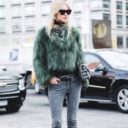 温暖又可爱的毛毛外套