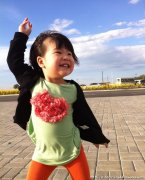 芒果台前主持马可三岁女儿可爱近照曝光（组图）