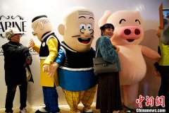 香港漫画人物现身上海惹人爱(图)