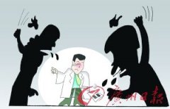 新闻漫画 医闹(图)