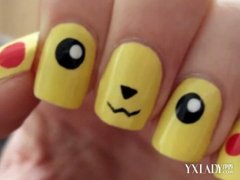 【图】卡通可爱时尚美甲图片 可爱的同时时尚度不减