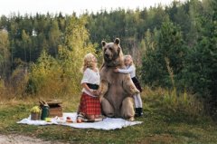 俄罗斯版“美女与野兽”