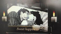 最可怕婚纱照：人脸惨白两边插白蜡 摄影师也吓呆（图）