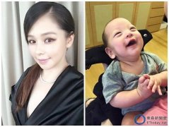 徐若瑄儿子肉嘟嘟 仰头大笑模样可爱(图)