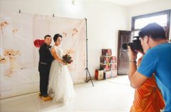 圆“老宝贝”婚纱梦