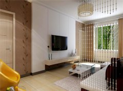 独特电视背景墙装修效果图案例赏析，可爱家装