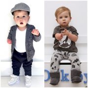 英“独臂”男婴可爱时尚照片引爆社交网络（高清组图）