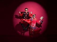 中式传统婚纱照