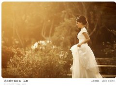龙岗婚纱摄影-唯美园林婚纱