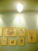 可爱的气球灯(图)