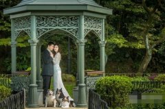 昔日港姐叶翠翠婚纱照曝光 曾恋赵薇老公(1)