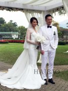 胡杏儿大婚中西合璧有特色，风光出嫁喜气洋洋！