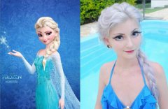 巴西真人芭比撞脸动漫人物 保养秘诀竟是遛狗