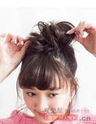 齐刘海怎么扎好看 适合小女生们约会哦