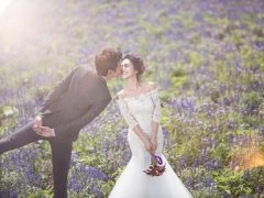 八月照相馆小编教新人在拍摄唯美婚纱照图片