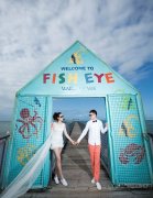 方志友婚纱照曝光！女儿Mia可爱入镜