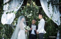 王阳明蔡诗芸唯美婚纱照浪漫温馨