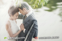 韩式婚纱照；拍韩式唯美婚纱照亲吻与拥抱技巧
